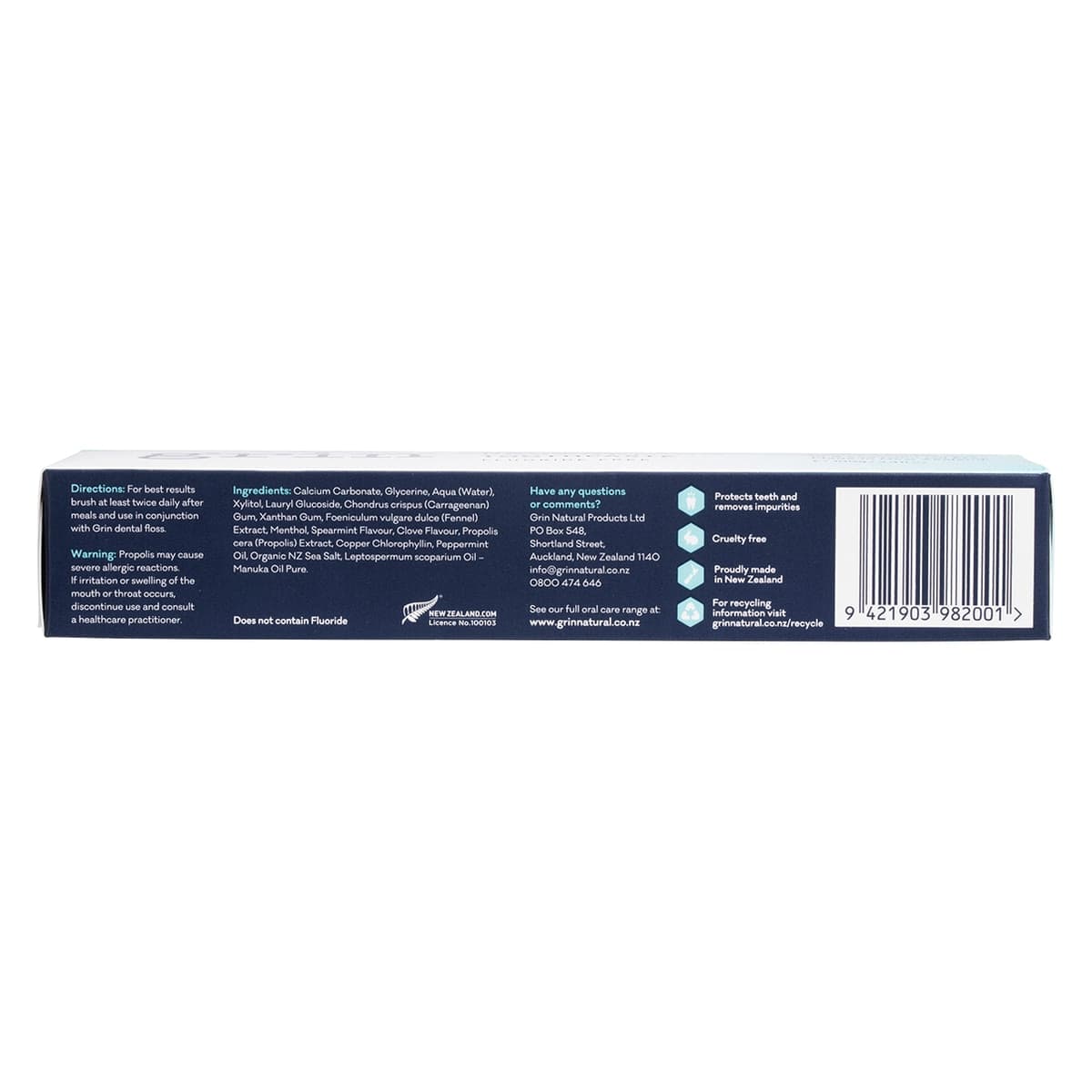 Thumbnail Grin Toothpaste Cool Mint 100g