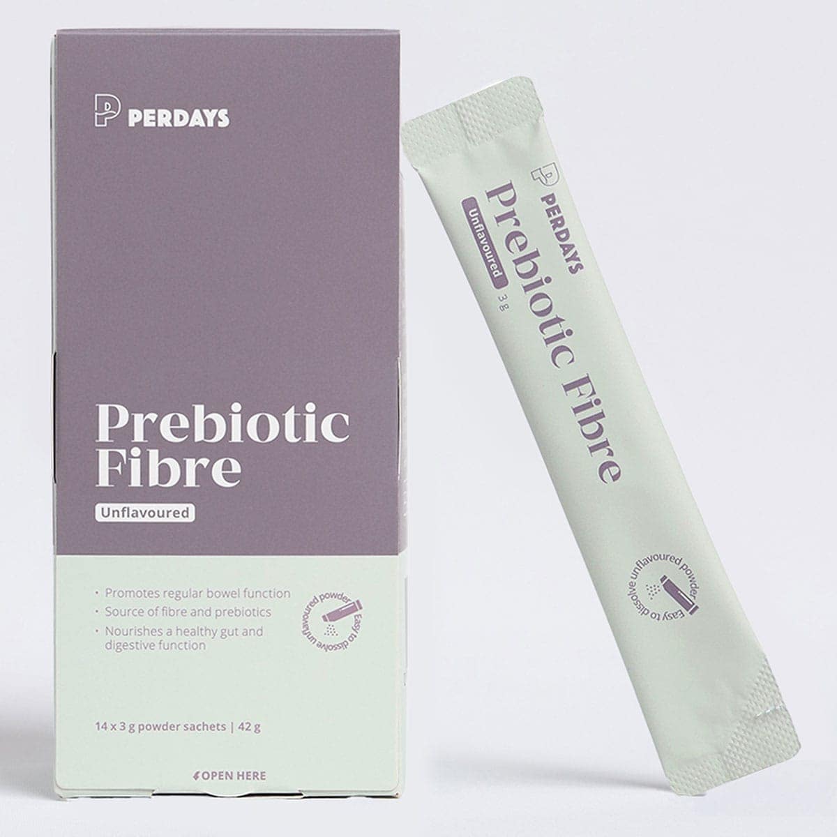 Thumbnail Perdays Prebiotic Fibre Powder 14 x 3g Sachets