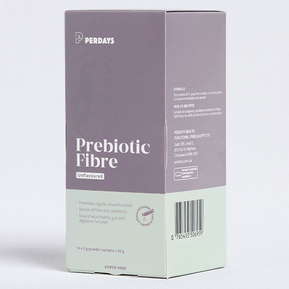 Thumbnail Perdays Prebiotic Fibre Powder 14 x 3g Sachets