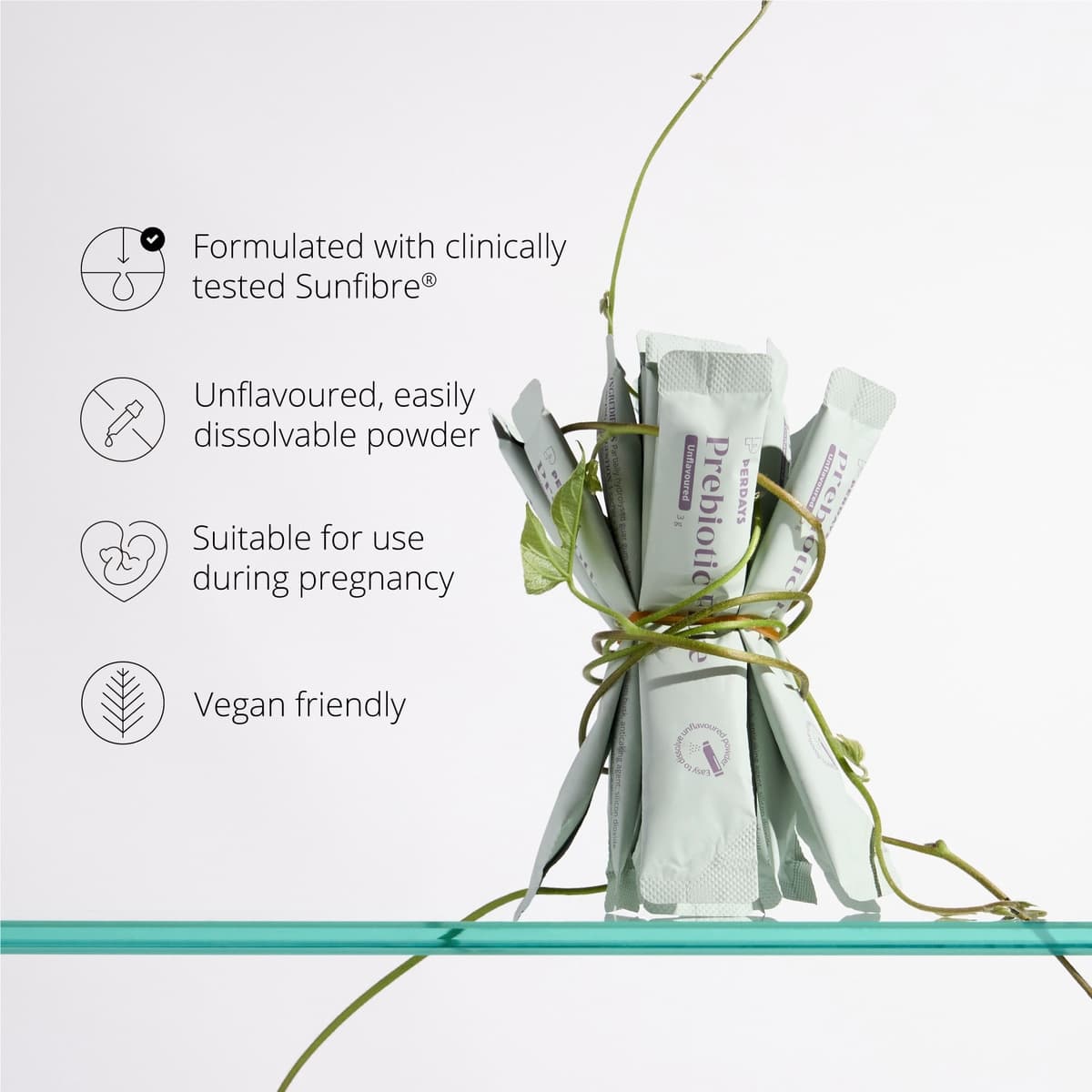 Thumbnail Perdays Prebiotic Fibre Powder 14 x 3g Sachets