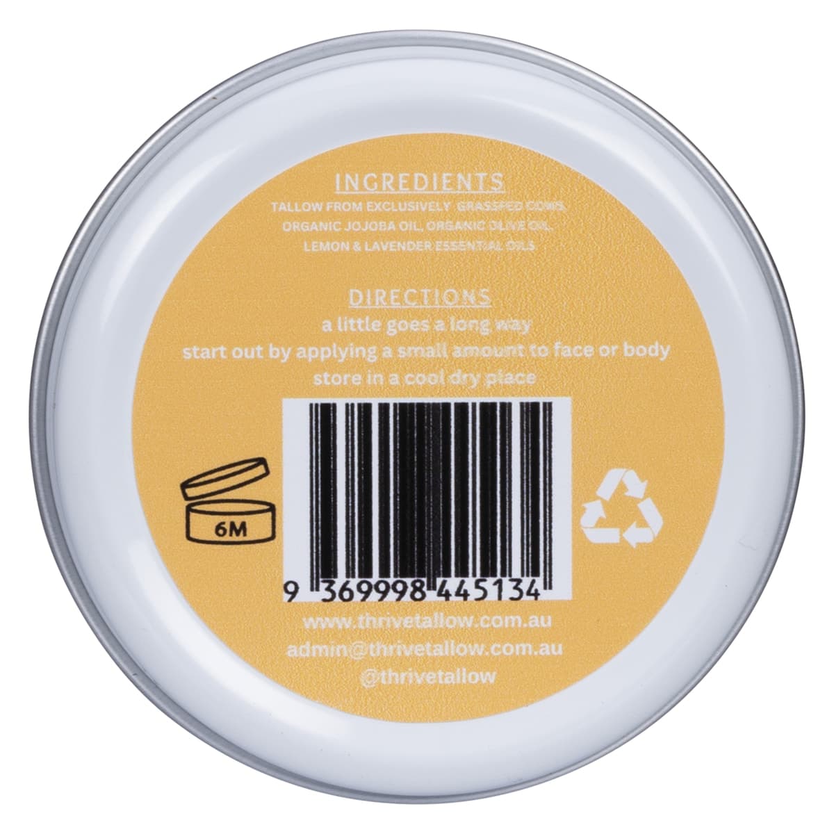 Thumbnail Thrive Tallow Original Tallow Balm 70ml