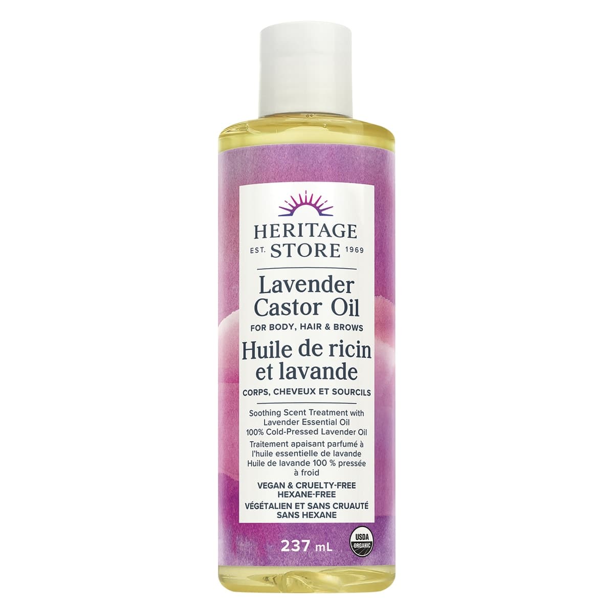 Thumbnail Heritage Store Lavender Castor Oil 237ml