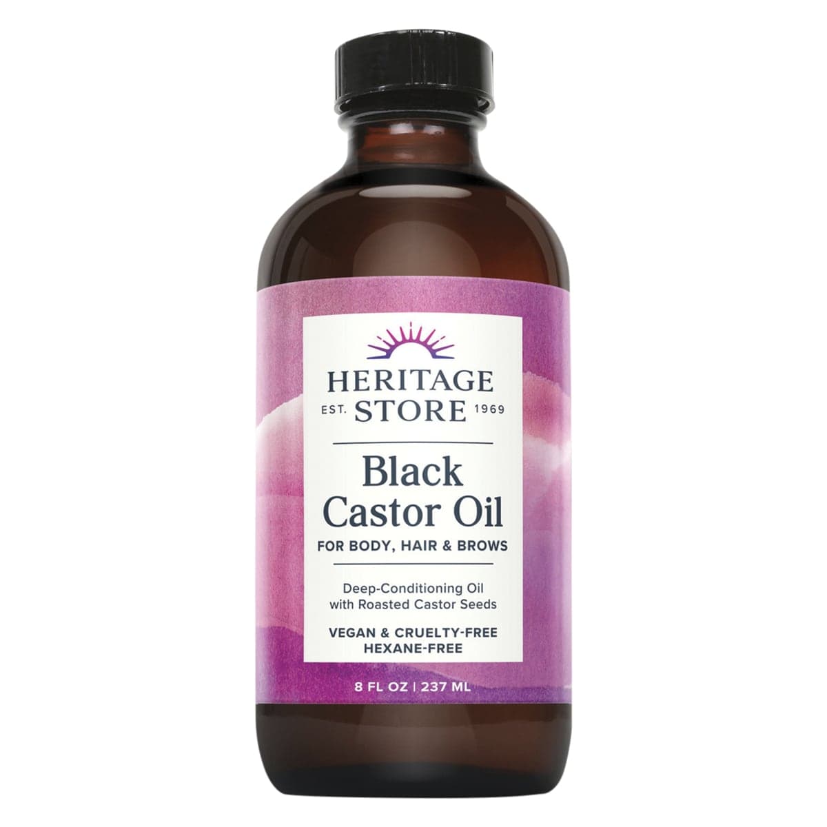 Thumbnail Heritage Store Black Castor Oil 237ml