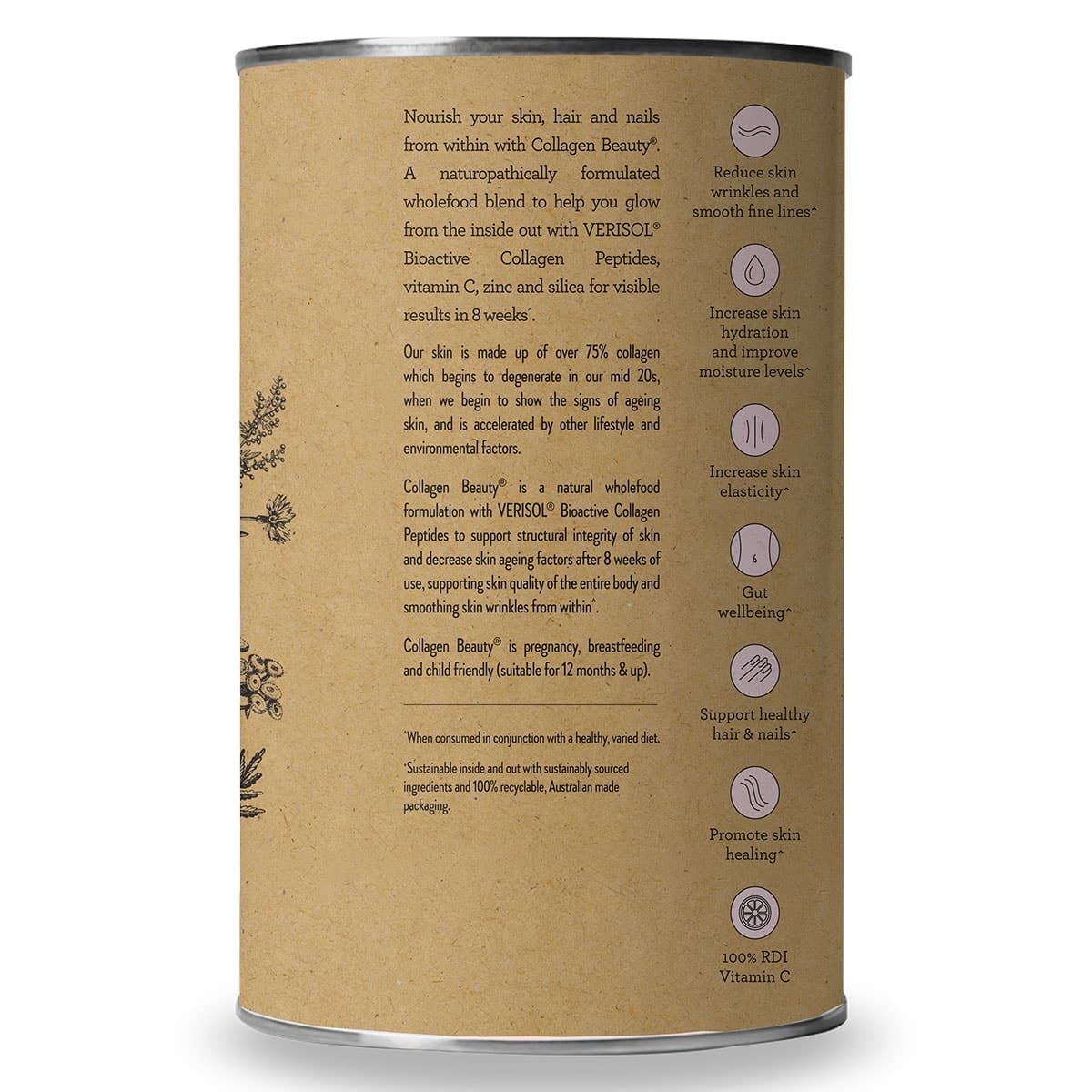 Thumbnail Nutra Naturals Collagen Beauty Powder Unflavoured 450g
