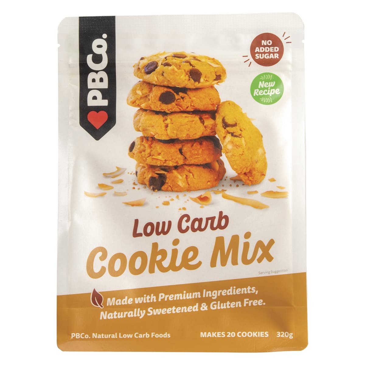 Thumbnail Pbco. Low Carb Cookie Mix 320g