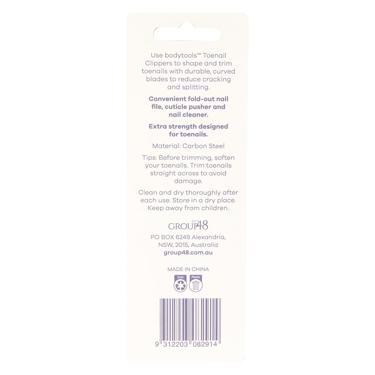 Thumbnail Bodytools Toe Nail Clippers Curved 1 Pack