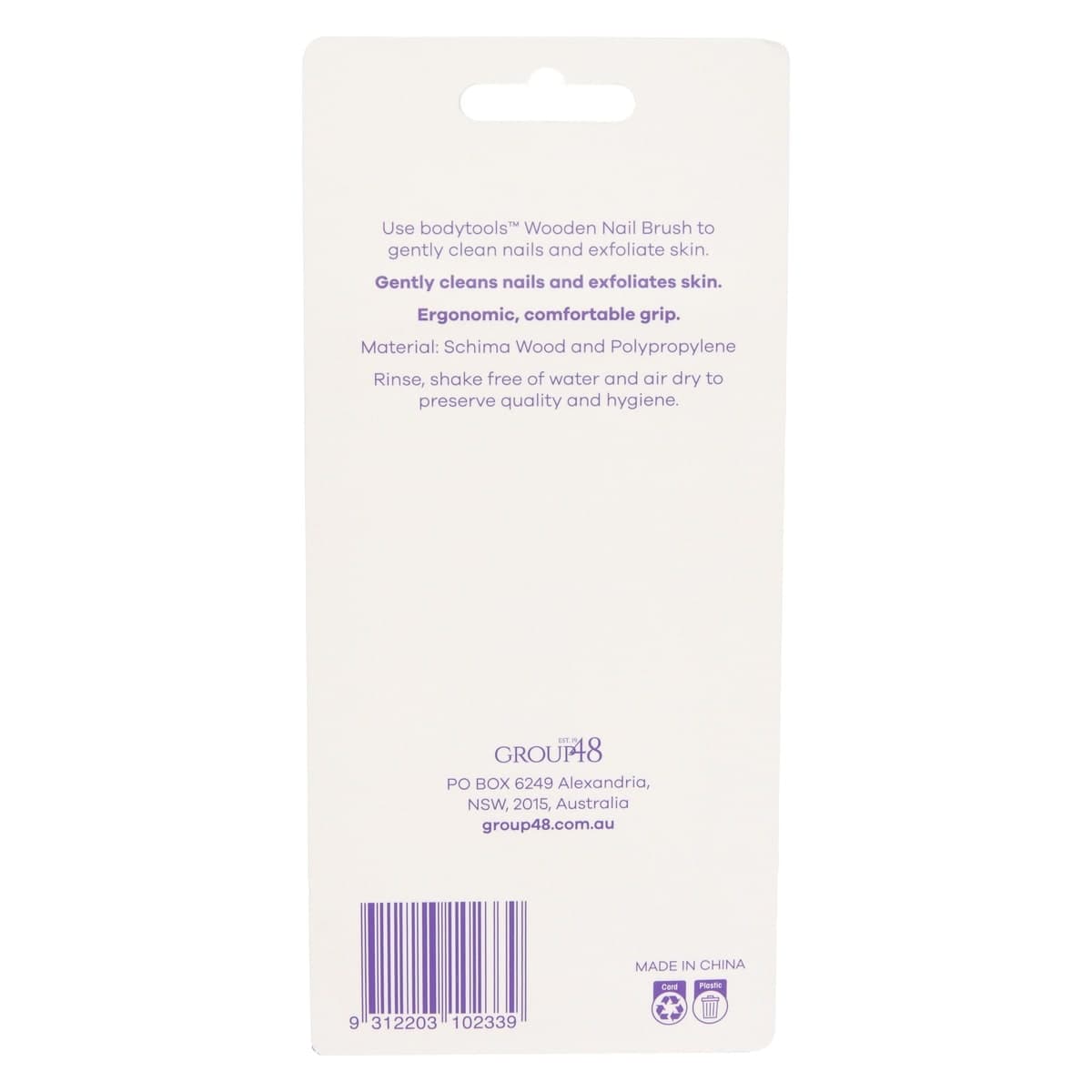 Thumbnail Bodytools Wooden Nail Brush 1 Pack