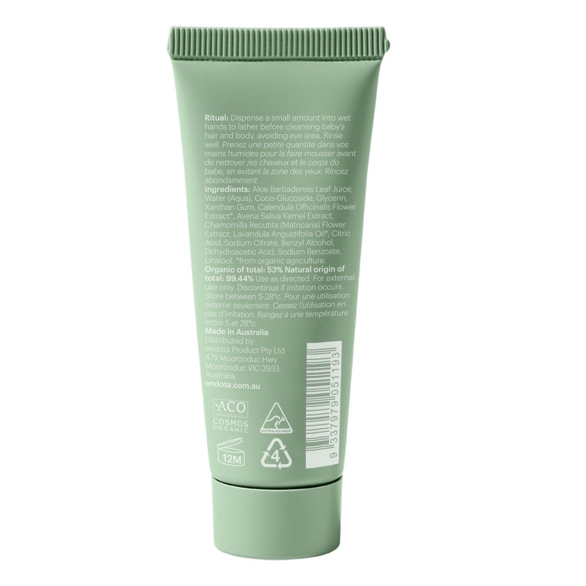 Thumbnail Endota Gentle Bath and Body Wash 20ml