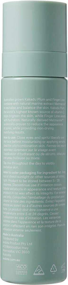 Thumbnail Endota Organics Balancing Facial Mist 150ml