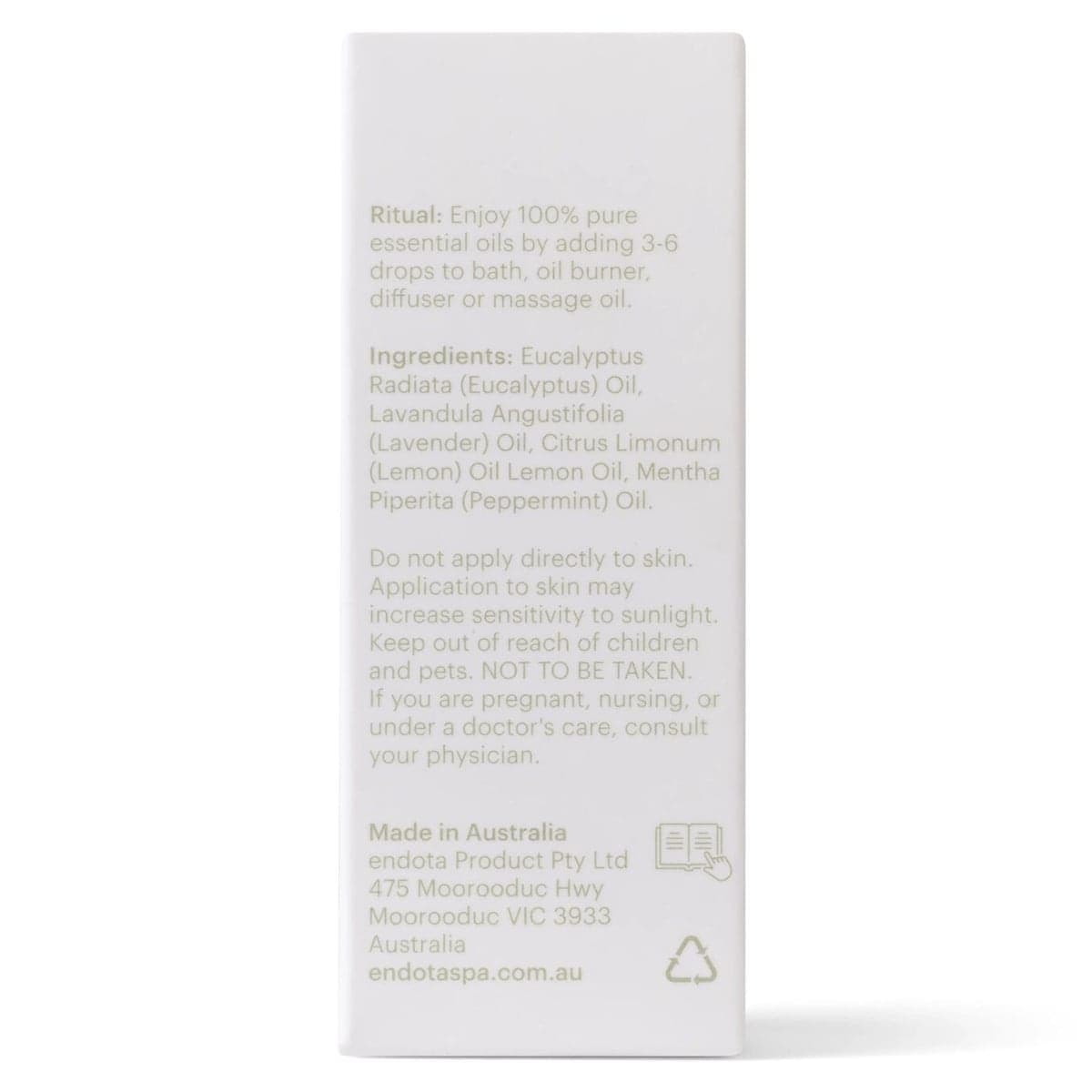 Thumbnail Endota Livewell Breathe Essential Oil 10ml