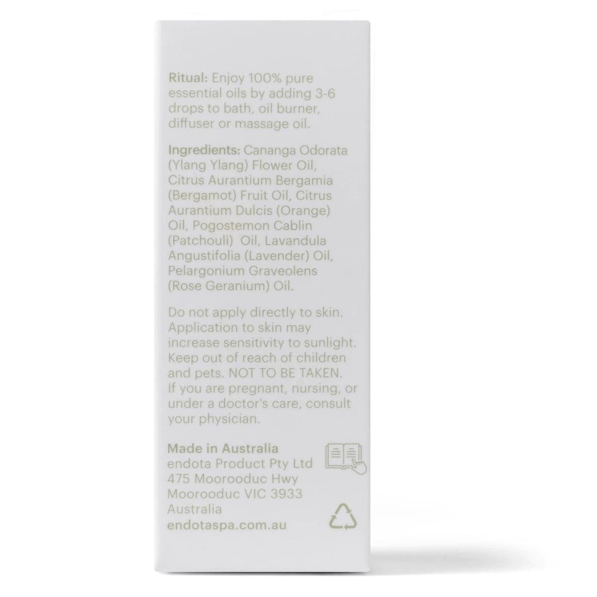 Thumbnail Endota Signature Blend Essential Oil 10ml