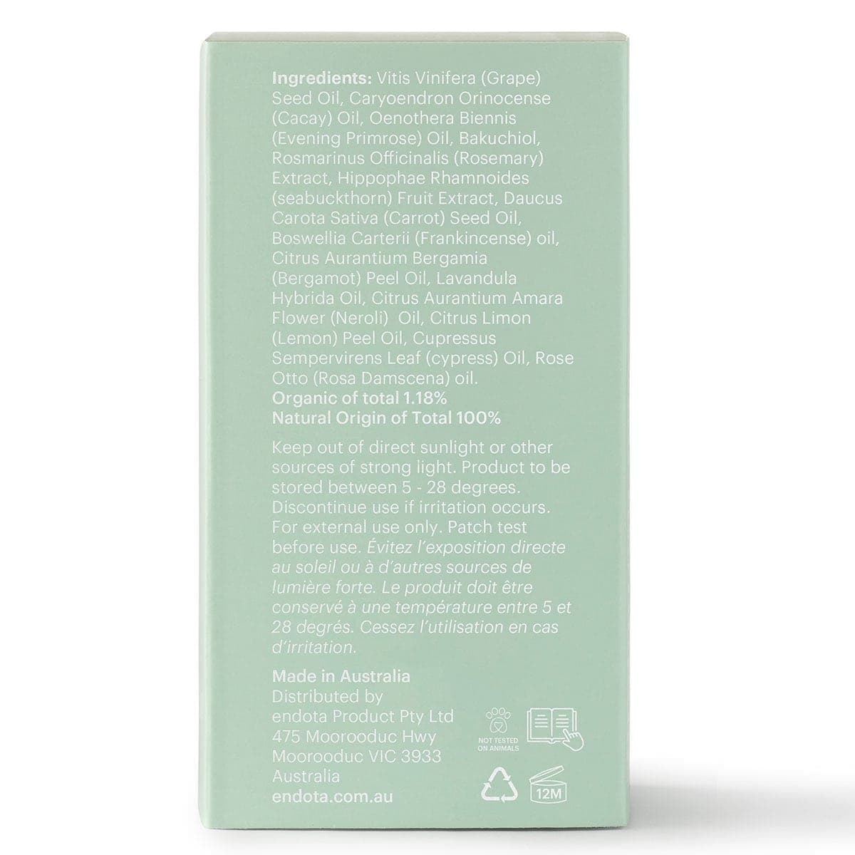 Thumbnail Endota Organics Phyto-Renewal Oil 30ml