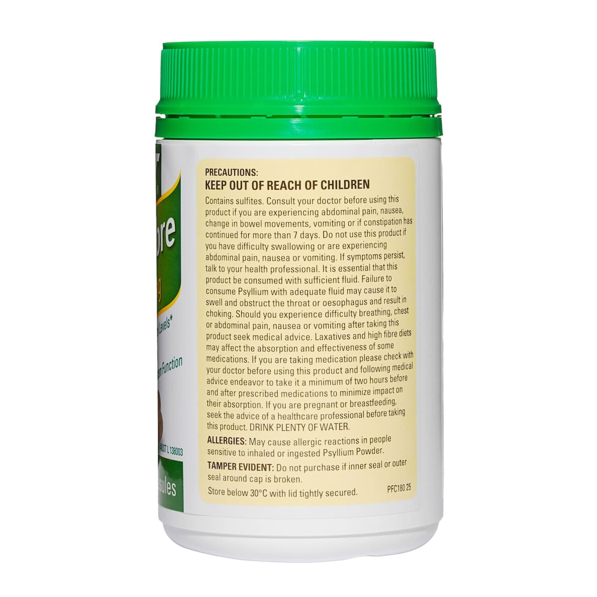 Thumbnail Bonvit Psyllium Fibre 550mg 180 Capsules