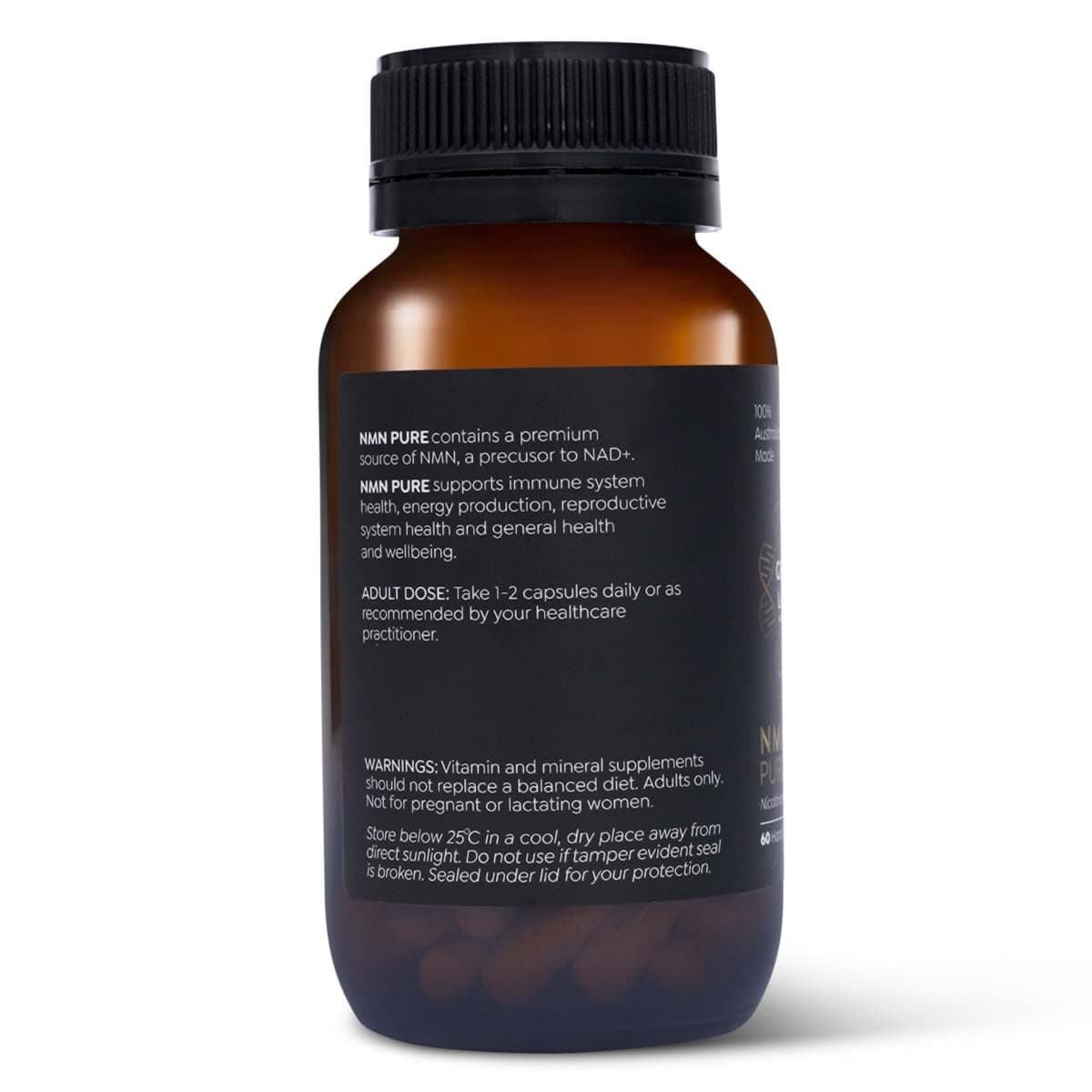 Thumbnail Genetic Labs Australia NMN Pure 60 Capsules