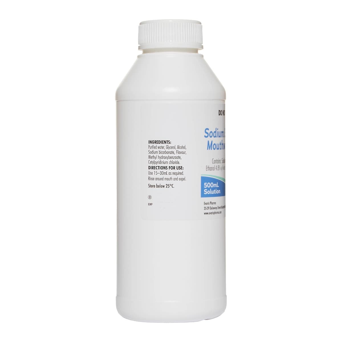 Thumbnail Sodium Bicarbonate 1% Mouthwash 500ml