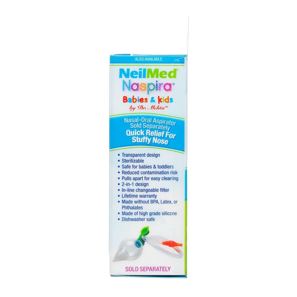 Thumbnail NeilMed Naspira Nasal-Oral Filter Replacements 30 Pack