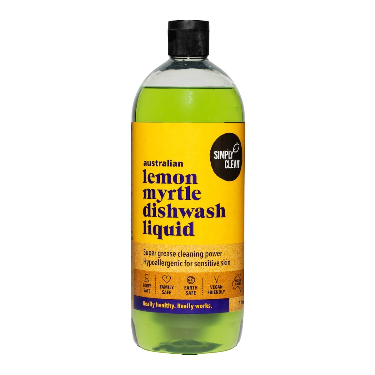 Thumbnail Simply Clean Lemon Myrtle Dishwash Liquid 1L
