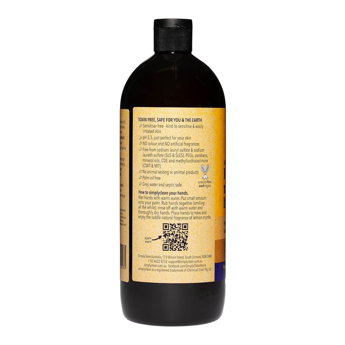 Thumbnail Simply Clean Lemon Myrtle Hand Wash 1L