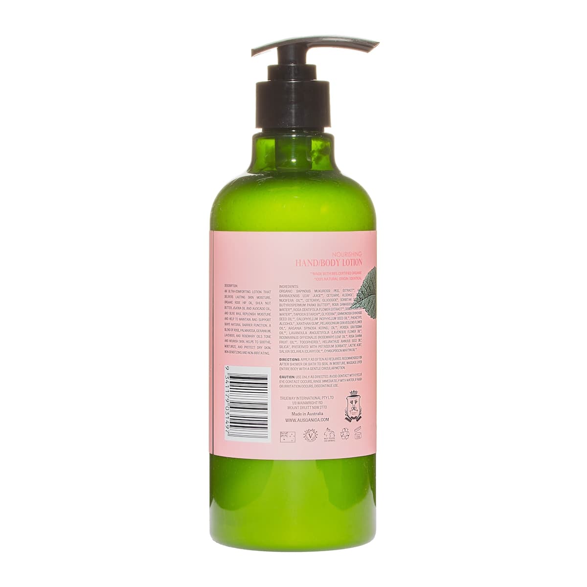 Thumbnail Ausganica Rose Geranium Nourishing Hand/Body Lotion 500ml