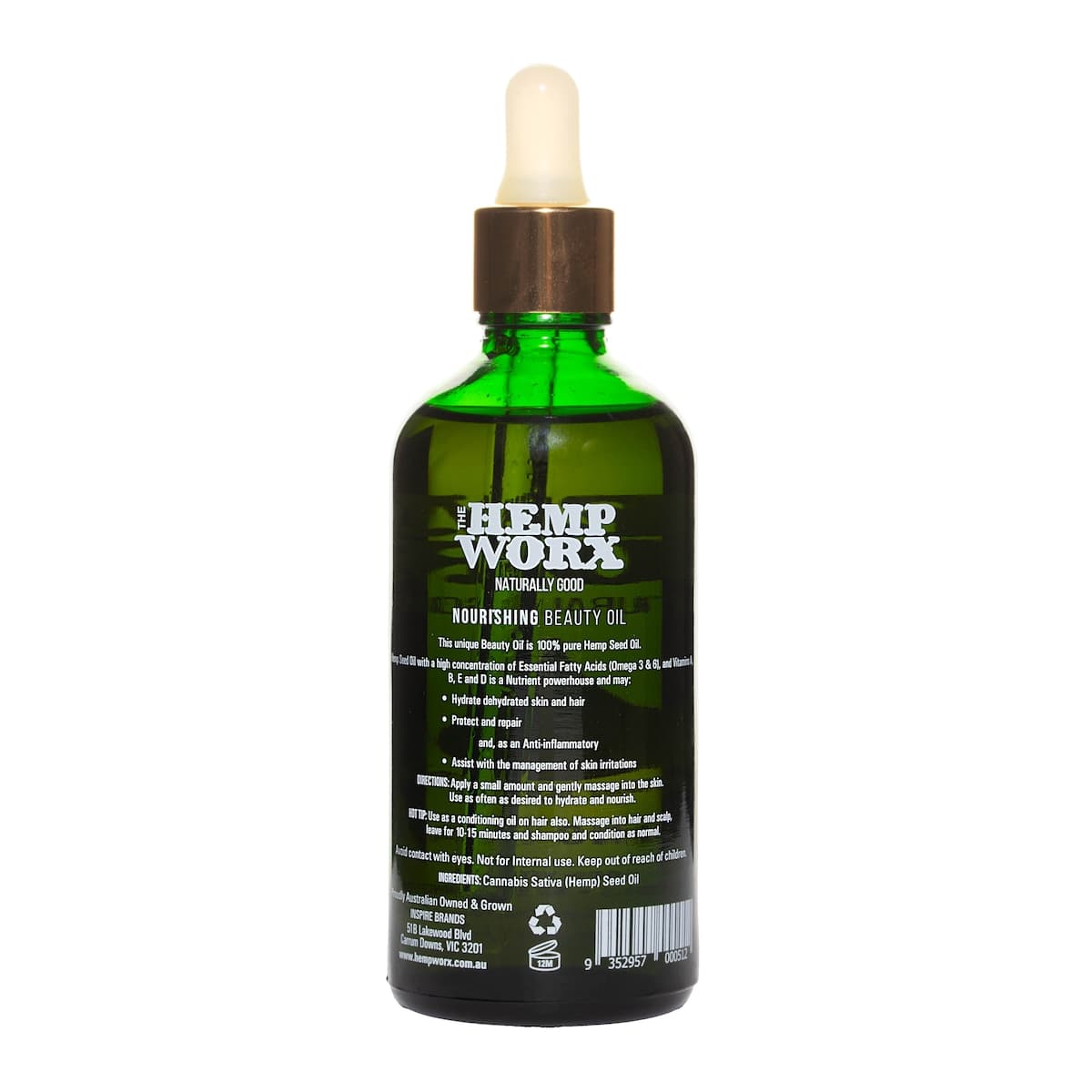 Thumbnail Hemp Worx Nourishing Beauty Oil 95ml