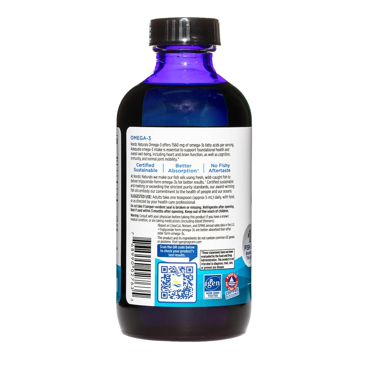 Thumbnail Nordic Naturals Omega-3 Lemon Liquid 237ml