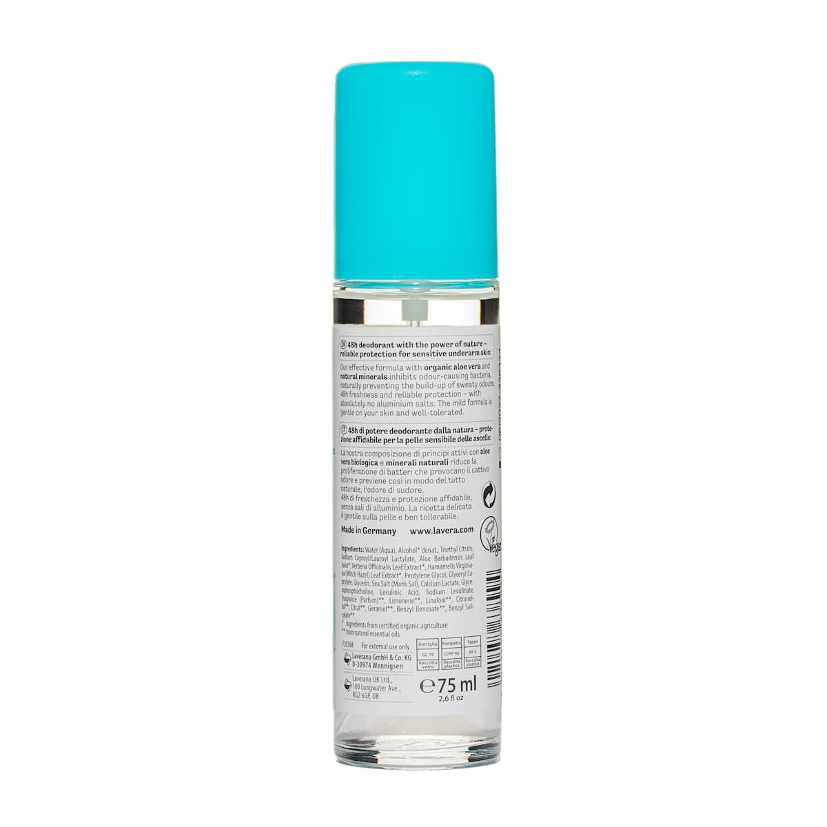 Thumbnail Lavera Basis Sensitiv Deodorant Spray Natural & Sensitive 75ml