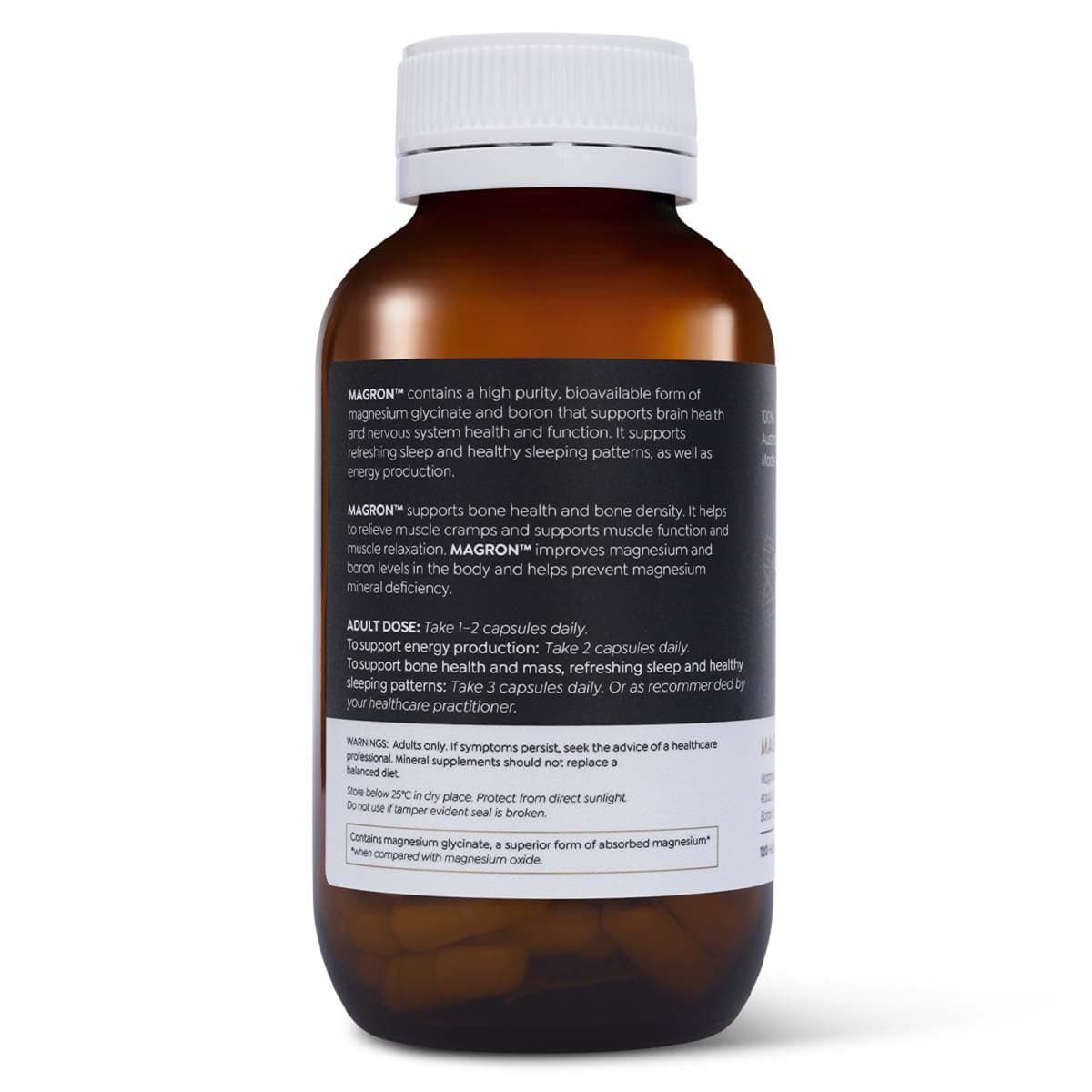 Thumbnail Genetic Labs Australia Magnesium Glycinate with Boron 120 Capsules