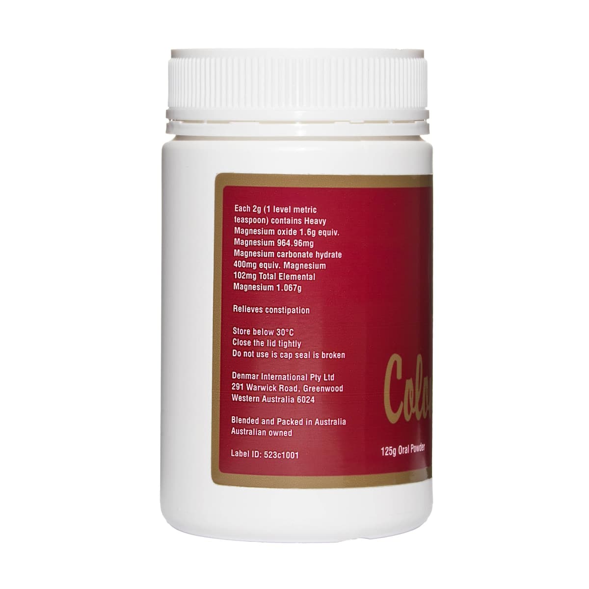 Thumbnail Denmar International Colon Cleanse 125g