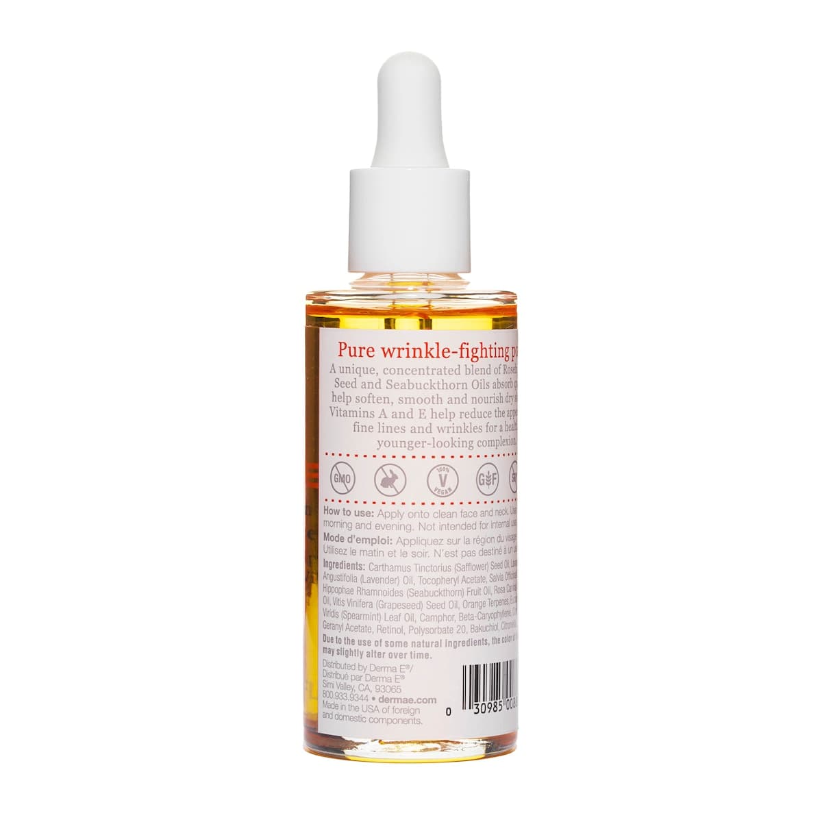 Thumbnail Derma E Anti Wrinkle Treatment oil 60ml