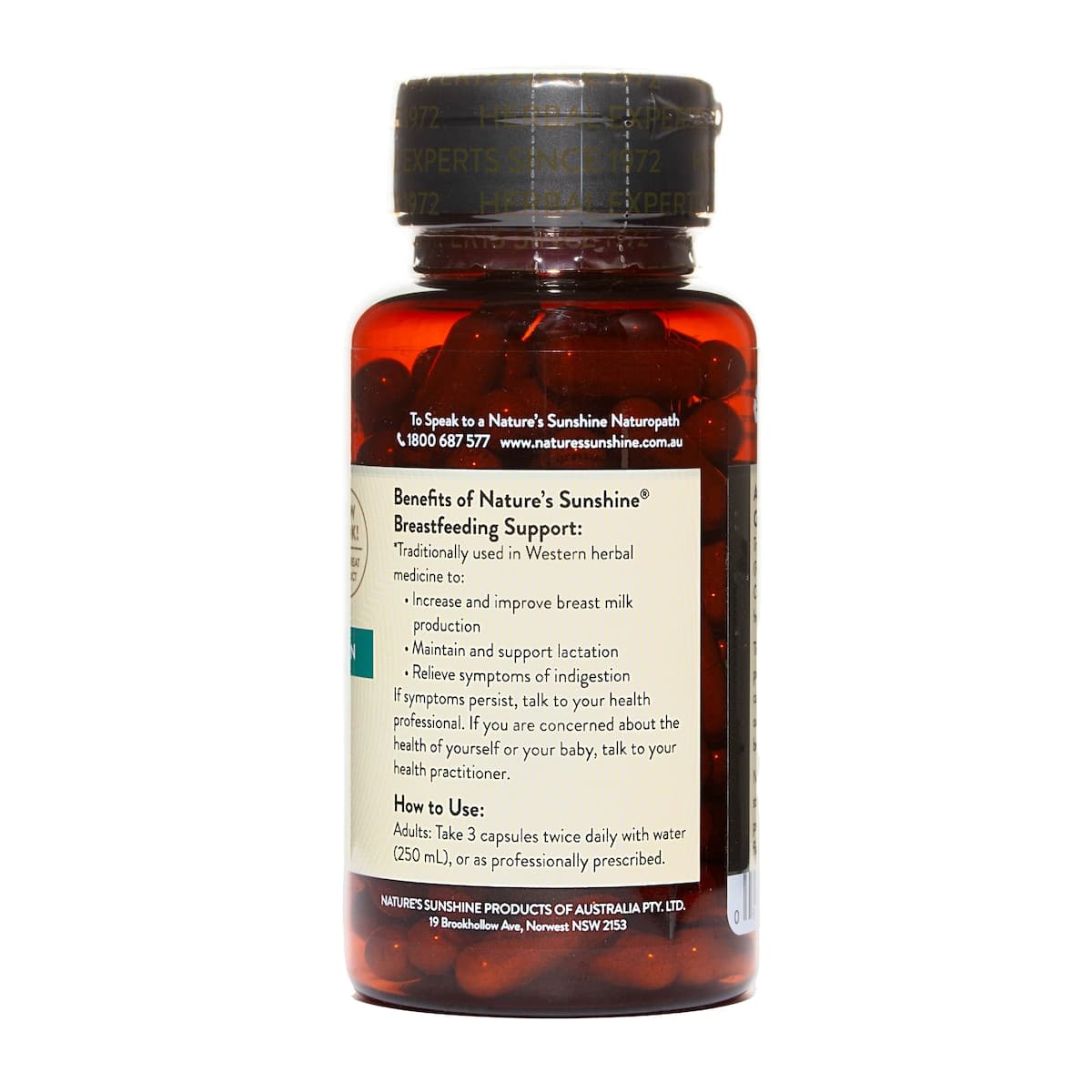 Thumbnail Nature's Sunshine Breastfeeding Support 100 Capsules