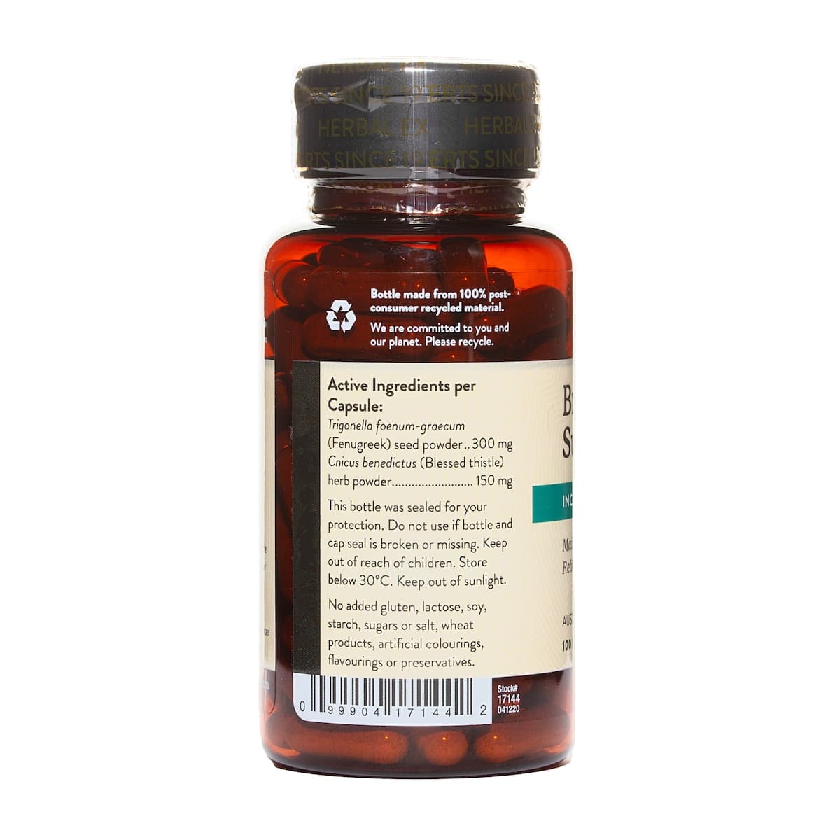 Thumbnail Nature's Sunshine Breastfeeding Support 100 Capsules