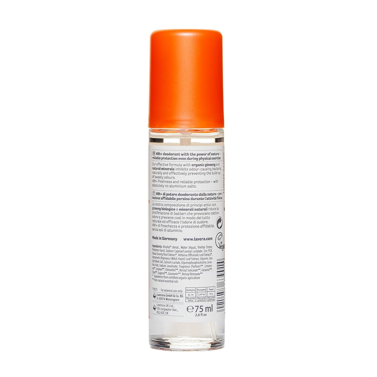 Thumbnail Lavera Deodorant Spray Natural & Strong 75ml