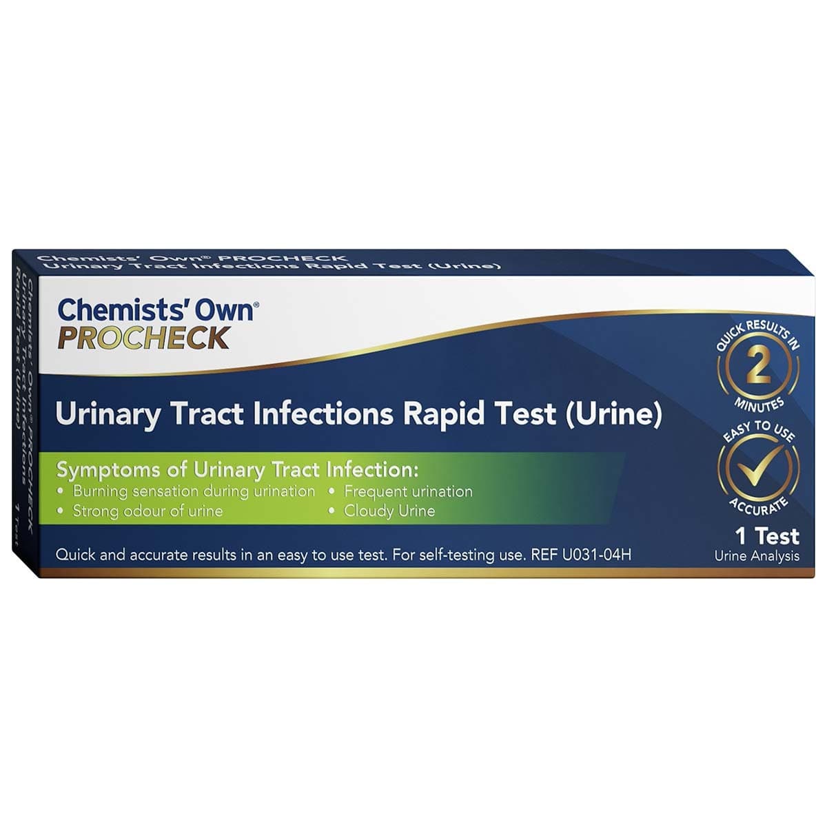 Thumbnail Chemists Own Procheck UTI Rapid Test 1 Pack