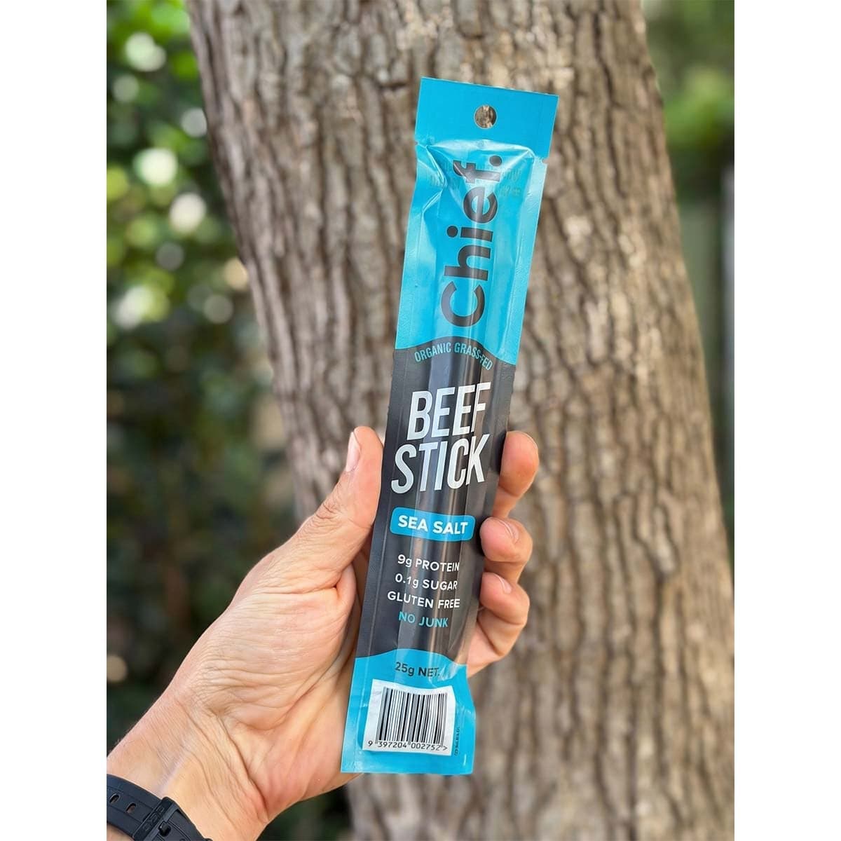 Thumbnail Chief Nutrition Organic Beef Sticks Sea Salt 25g