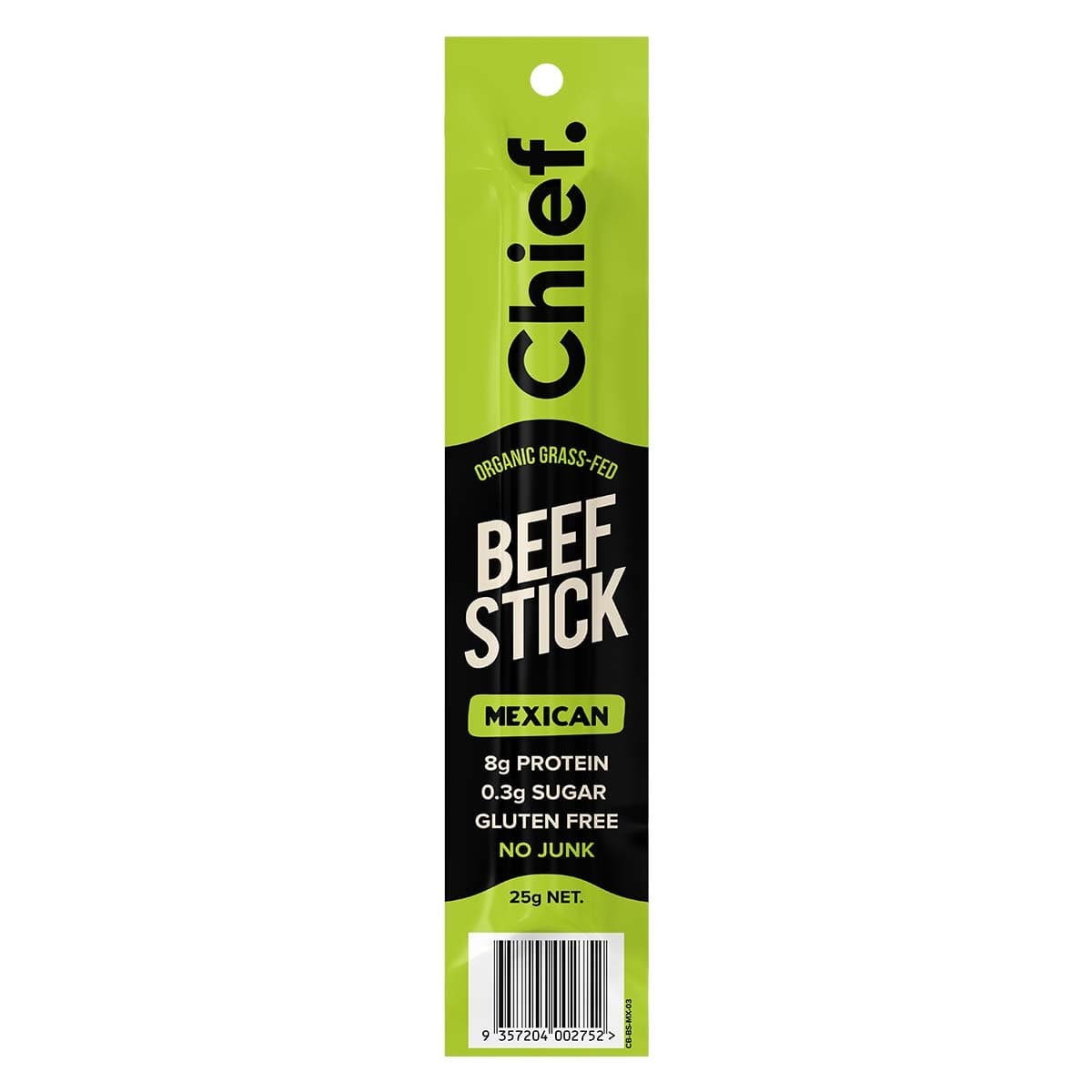 Thumbnail Chief Nutrition Organic Beef Sticks Mexican 25g