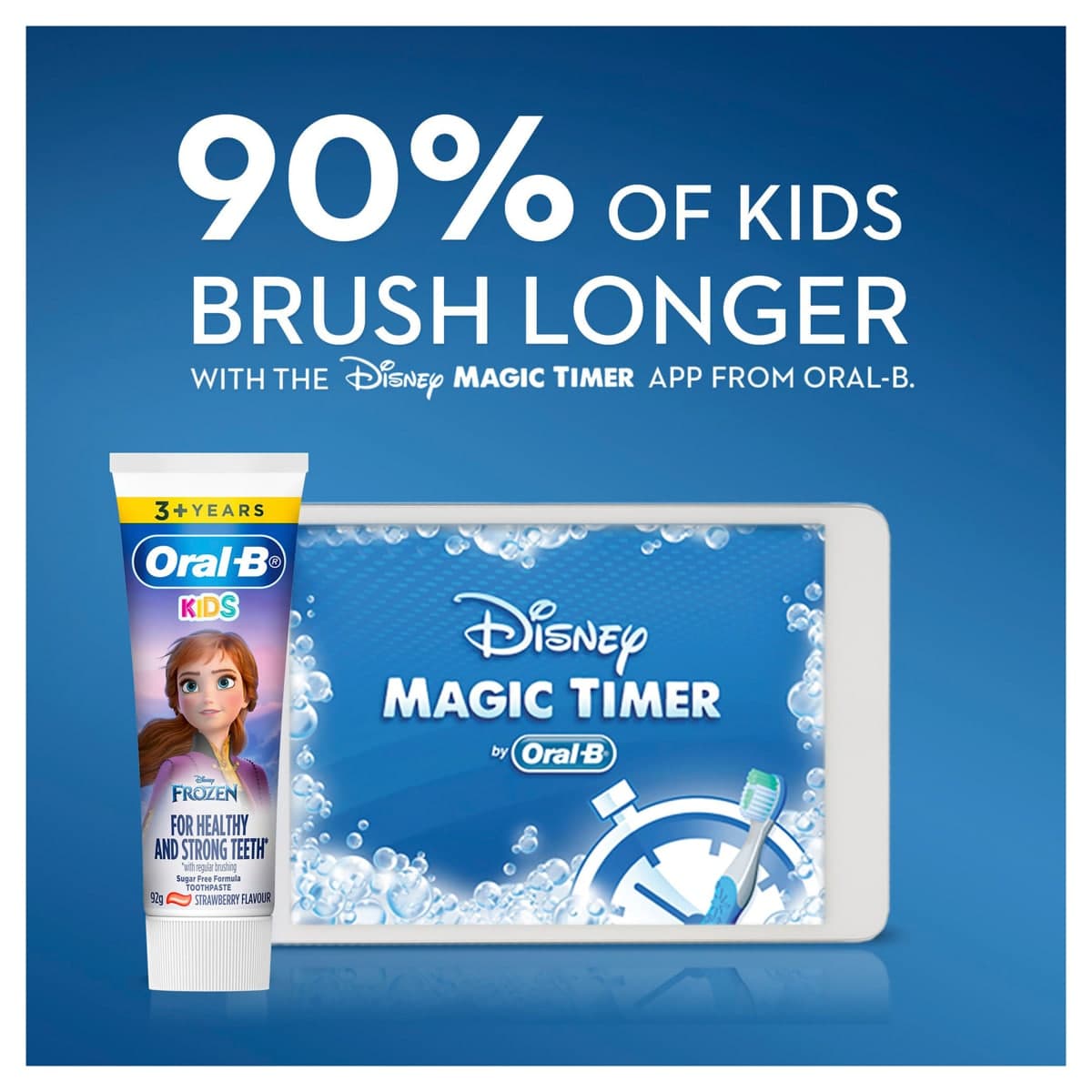 Thumbnail Oral B Kids Toothpaste 3+ Years Frozen 92g