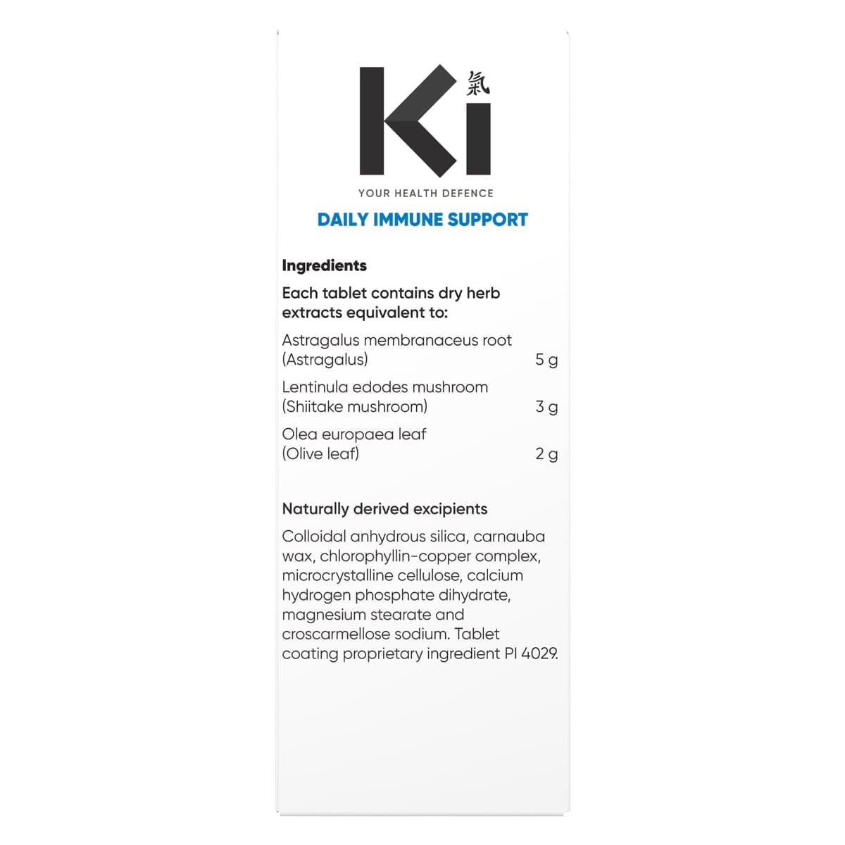 Thumbnail Ki Daily Immune Support 45 tablets