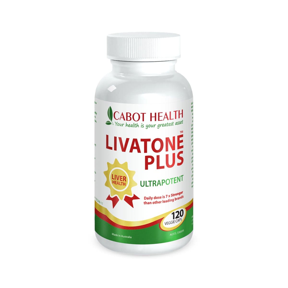 Thumbnail Cabot Health Livatone Plus Liver Support 120