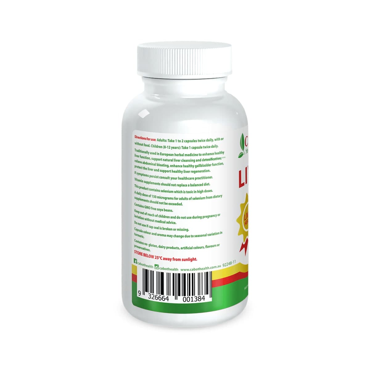 Thumbnail Cabot Health Livatone Plus Liver Support 120