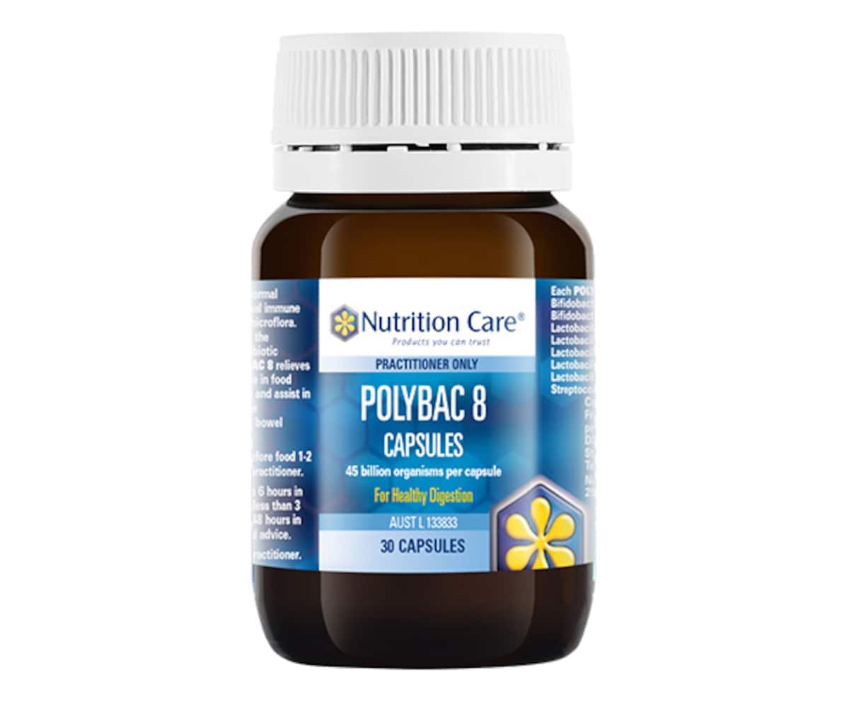Thumbnail Nutrition Care Polybac 8 30 Capsules