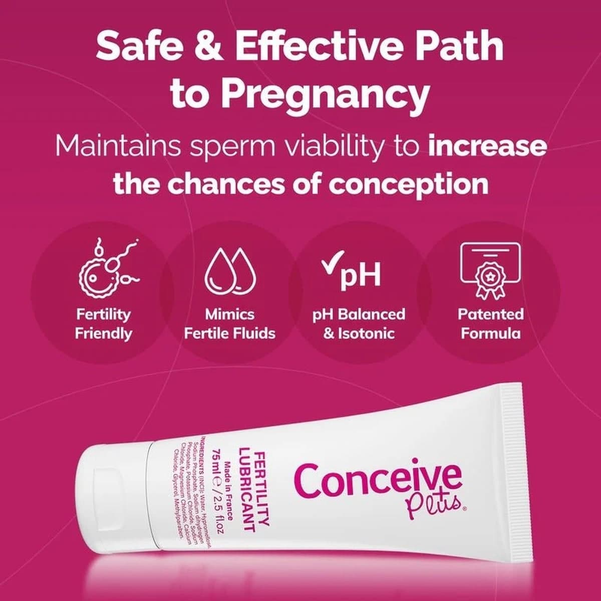 Thumbnail Conceive Plus Fertility Lubricant 75ml