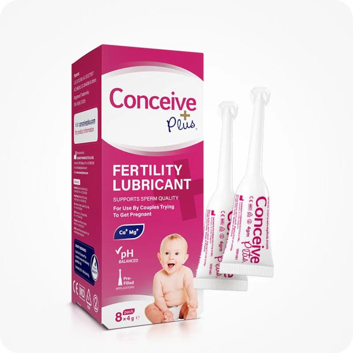 Thumbnail Conceive Plus Fertility Lubricant 4g x 8 Pack