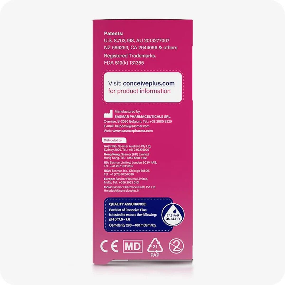 Thumbnail Conceive Plus Fertility Lubricant 4g x 8 Pack