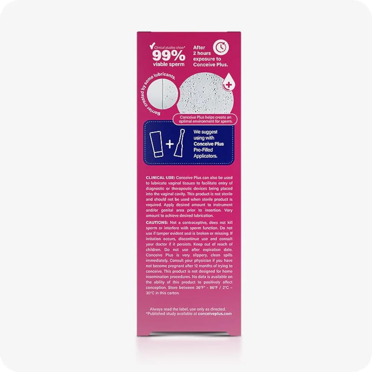 Thumbnail Conceive Plus Fertility Lubricant 4g x 8 Pack