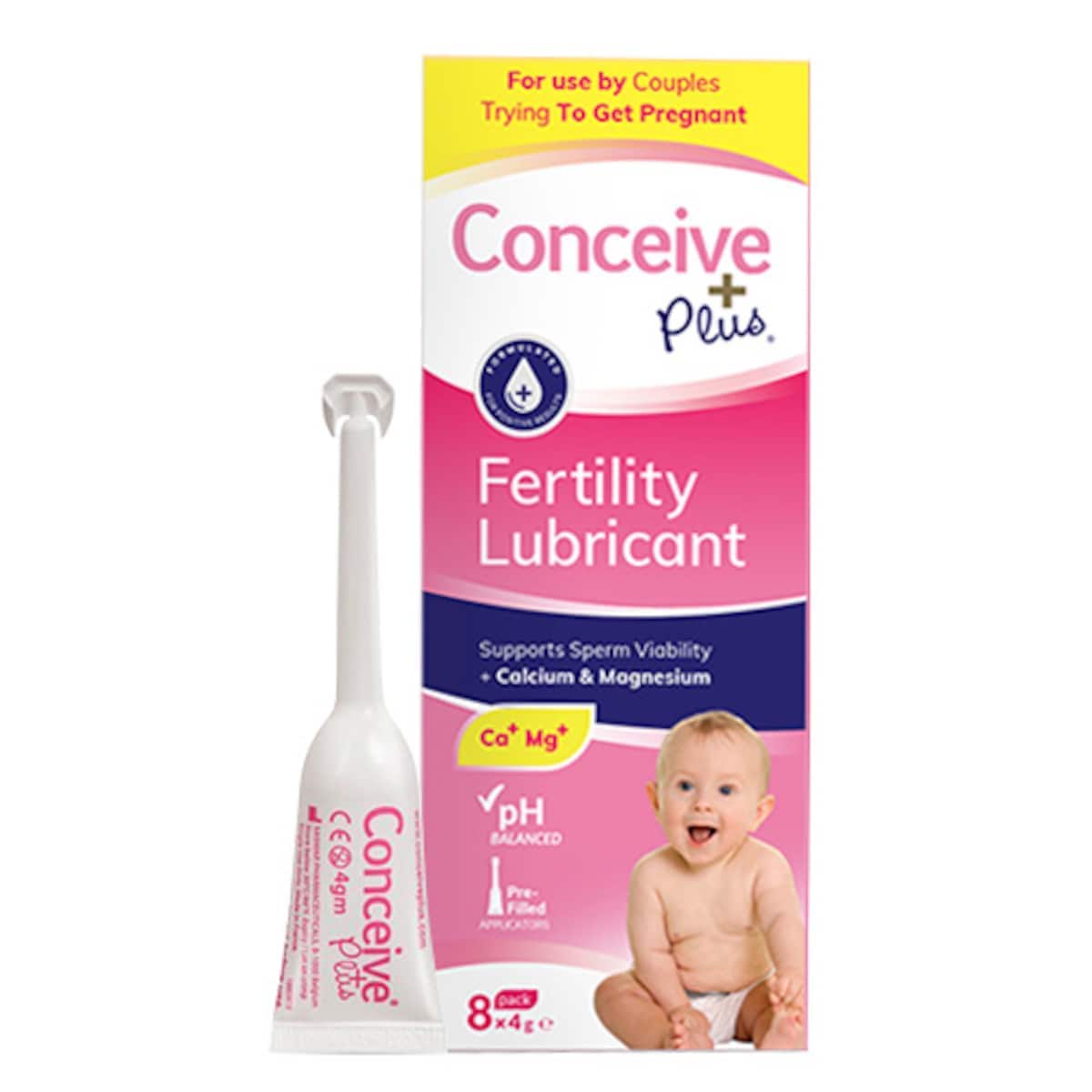 Thumbnail Conceive Plus Fertility Lubricant 4g x 8 Pack