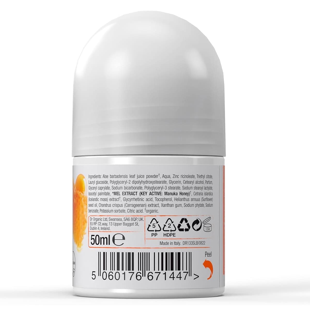 Thumbnail Dr Organic Manuka Honey Deodorant Roll-on 50ml