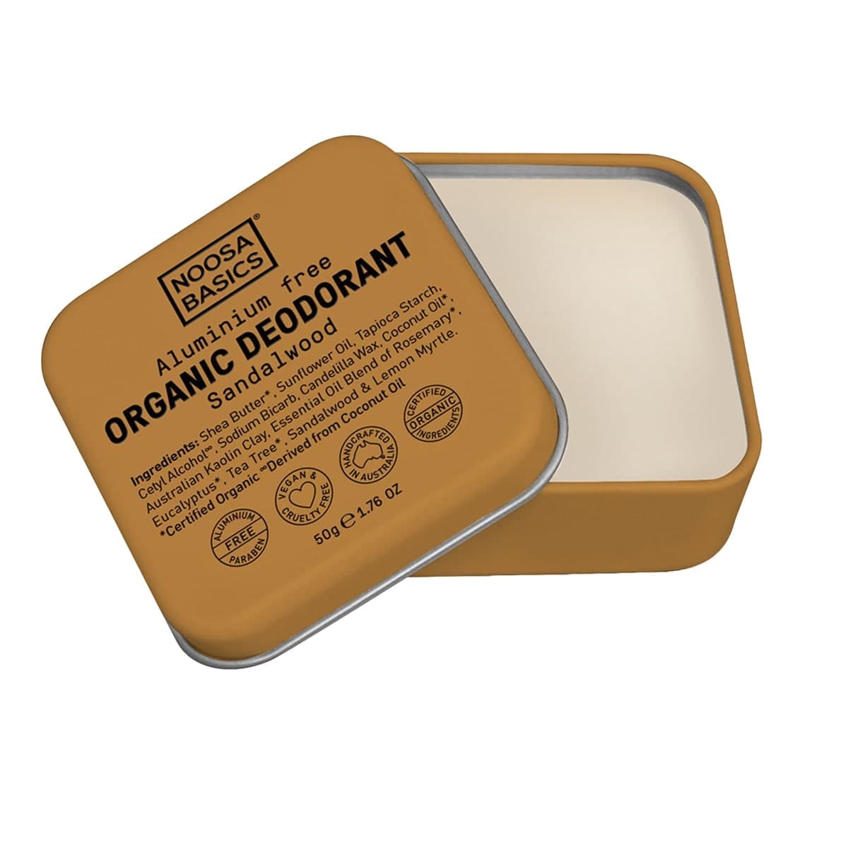 Thumbnail Noosa Basics Deodorant Tin Sandalwood 50g