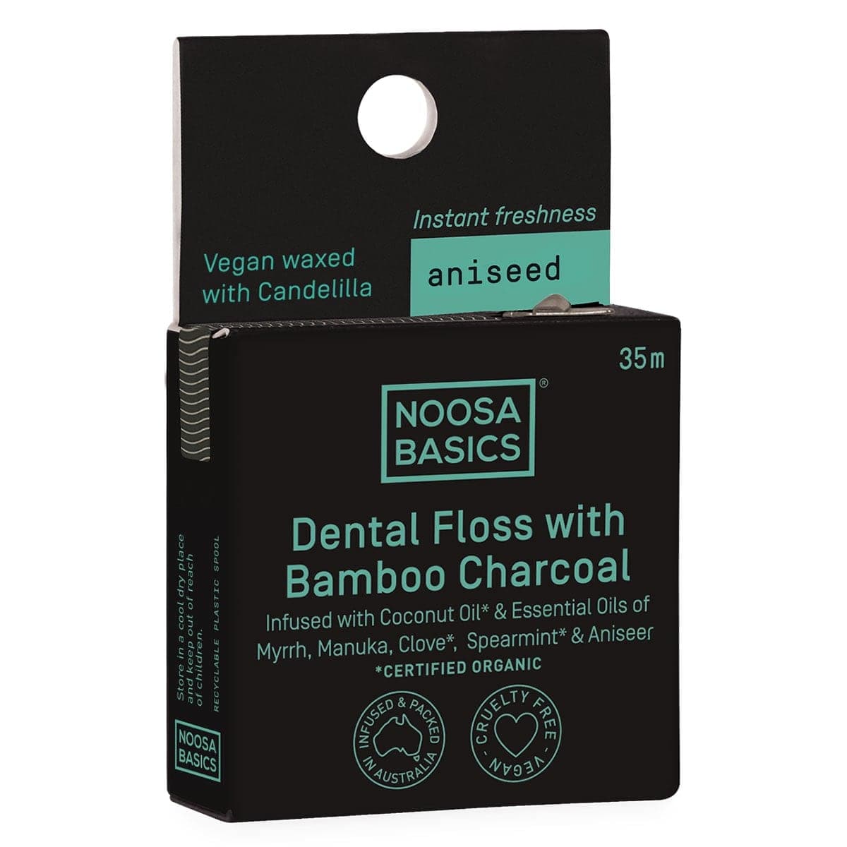 Thumbnail Noosa Basics Bamboo Charcoal Dental Floss - Aniseed 35m