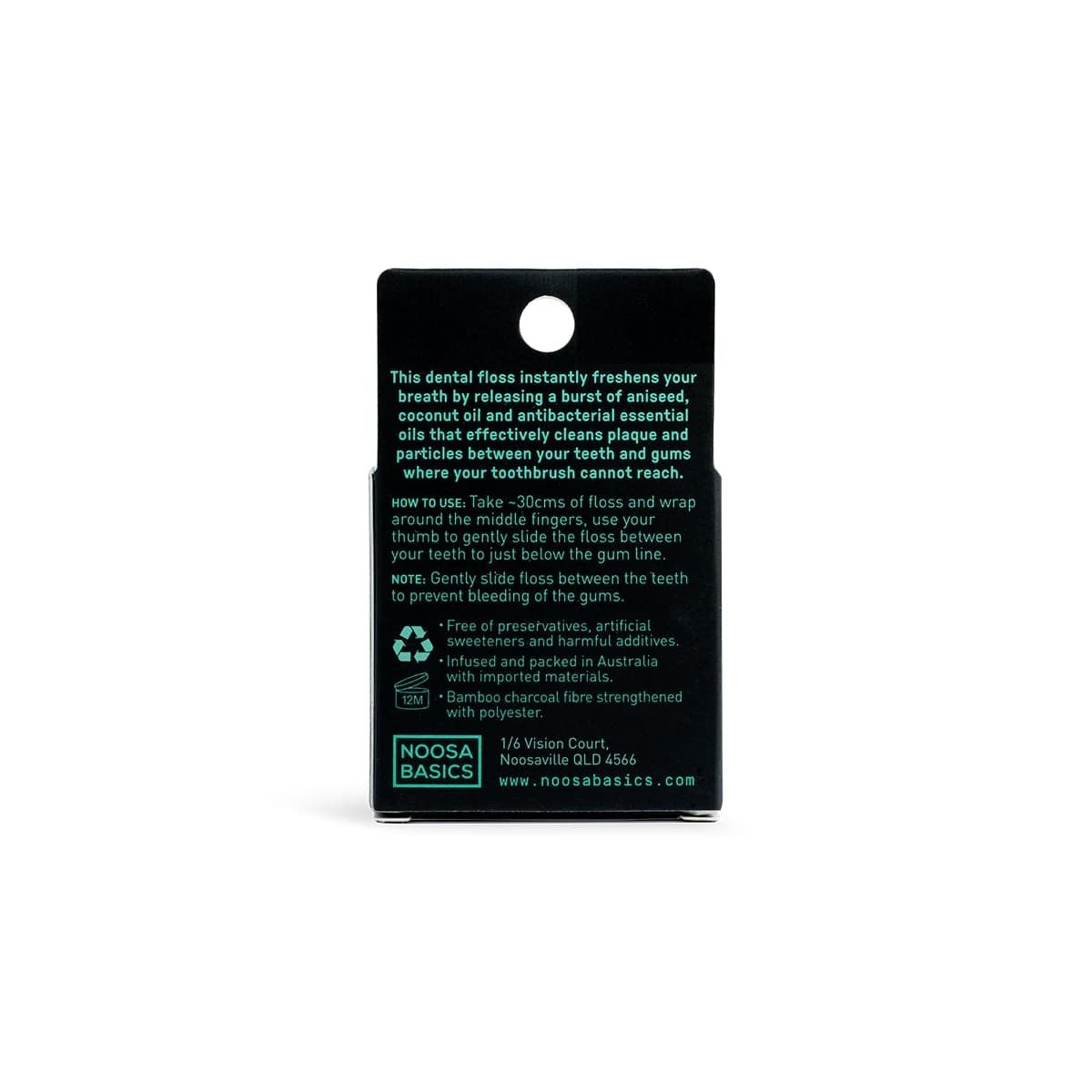 Thumbnail Noosa Basics Bamboo Charcoal Dental Floss - Aniseed 35m