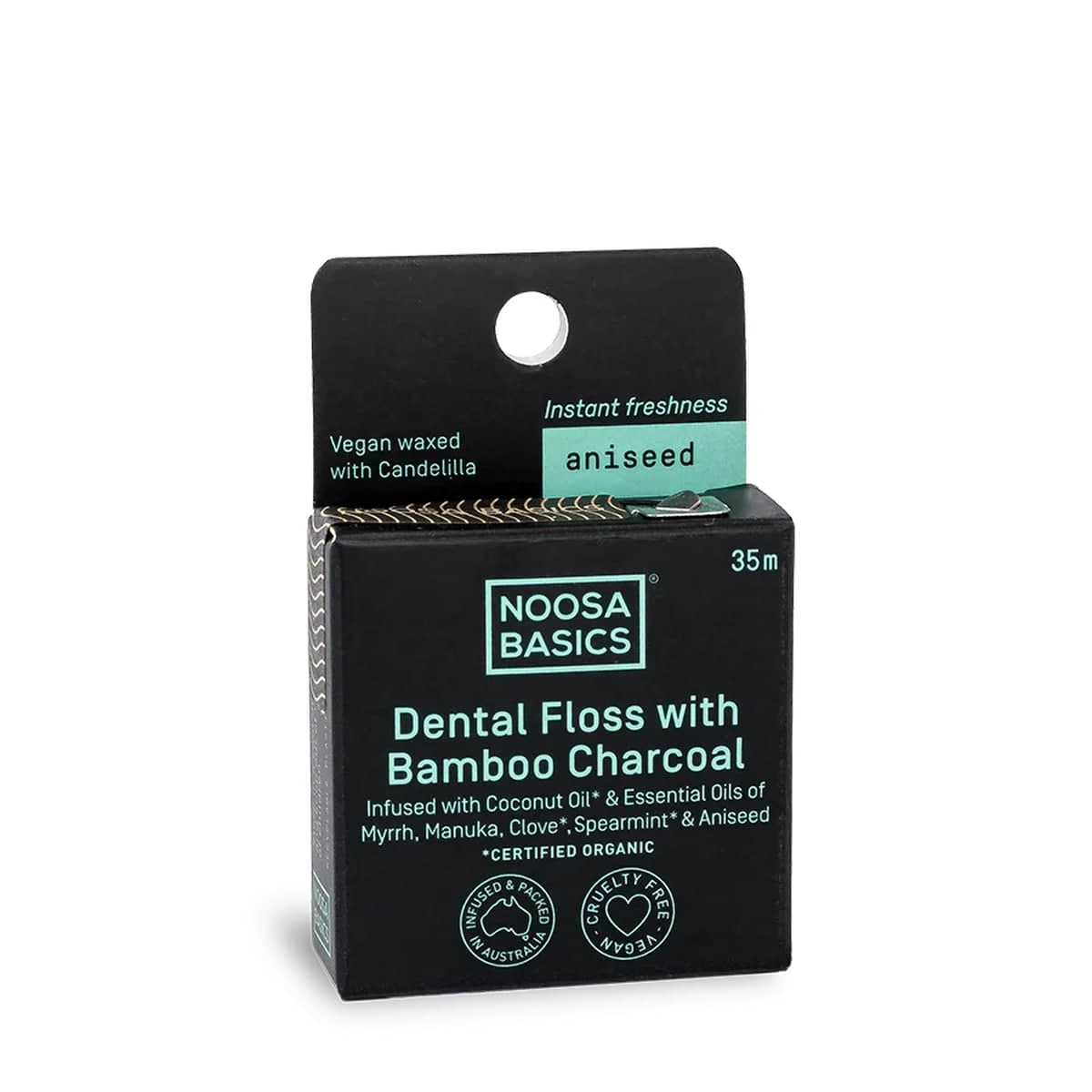 Thumbnail Noosa Basics Bamboo Charcoal Dental Floss - Aniseed 35m